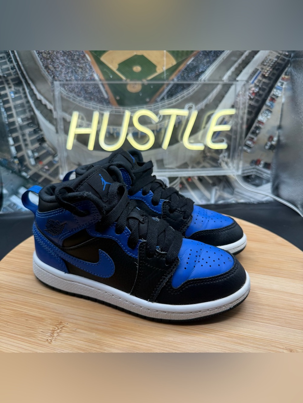 Air Jordan 1 Mid Hyper Royal (PS) Size 12C
